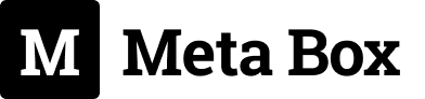 Meta Box logo with horizontal text
