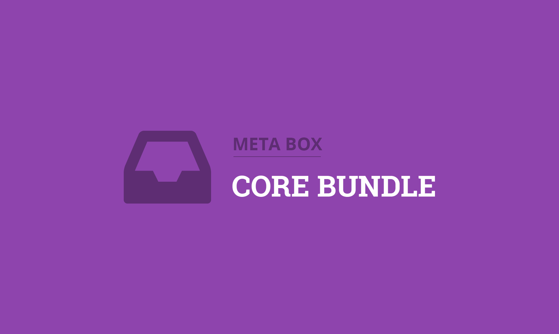 Core Extensions Bundle Meta Box