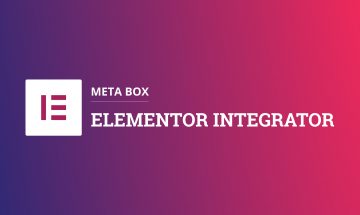 Meta Box - Elementor Integrator